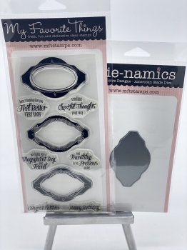 MFT Die-Namics Stanz & Stempel Set - Vintage Frames